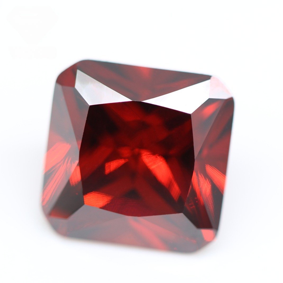 5a grade 3*3mm 12*12mm princess cut aquamarine/aqua blue/blue topaz cubic zirconia gemstones synthetic square cz loose stones