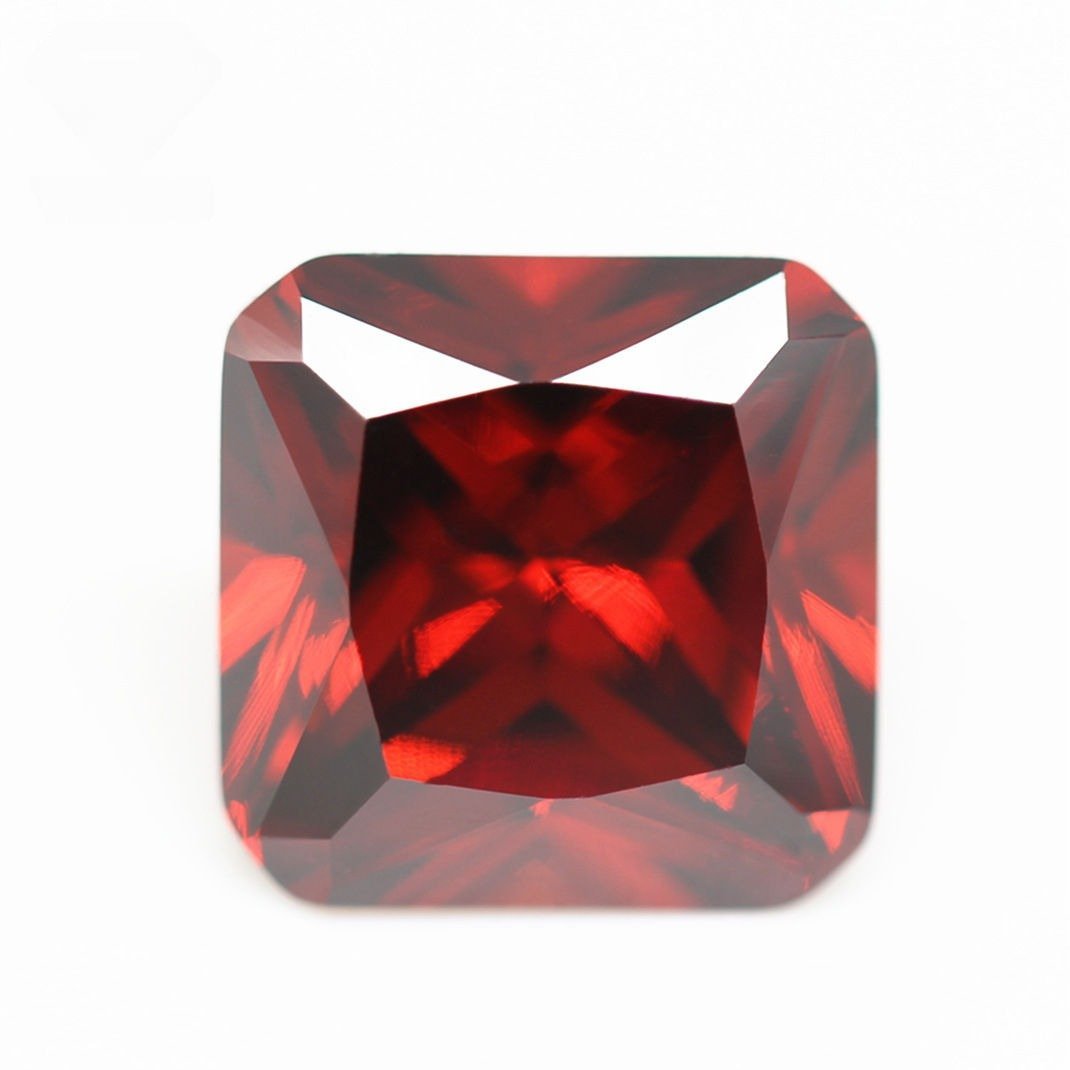 5a grade 3*3mm 12*12mm princess cut aquamarine/aqua blue/blue topaz cubic zirconia gemstones synthetic square cz loose stones