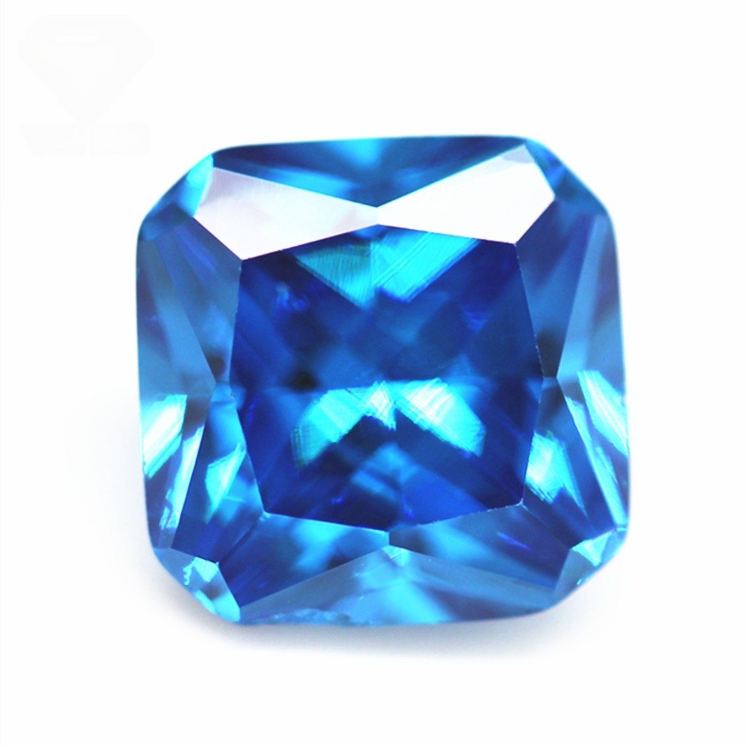 wuzhou cubic zirconia 3*3 12*12mm princess cut light rhodolite/rhodolite cubic zirconia gemstone synthetic square cz zircon gems