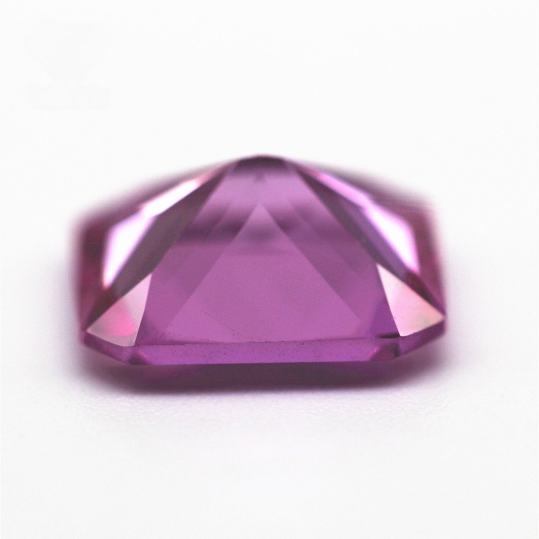 3*5 10*14mm princess cut octagon cut 2# pink ruby corundum loose gemstones octagon shape synthetic color 2# pink corundum stones